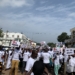 "Highlights of the #Neveragain March . Together we can win this fight to end #impunity in the #Gambia" . Photo: Ayeshah Harun @ayeshahHaru Twitter