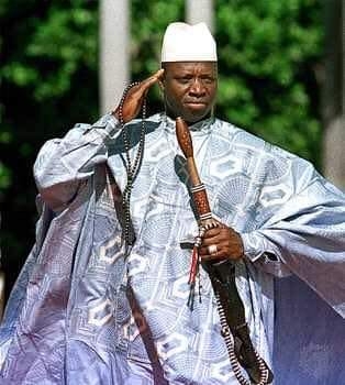 Yahya Jammeh, former President of The Gambia.