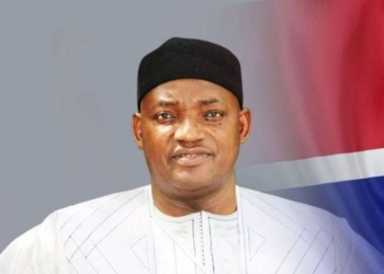 The Gambia, President elect Adama Barrow . Photo: Adama Barrow Twitter and Facebook