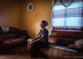 Former beauty pageant winner Fatou Jallow aka Toufa. The TRRC recommends that former president Yahya Jammeh should be procusecuted for raping her. Photo credit: Jason Florio and Helen Florio from Gambia- Victims and Resisters.