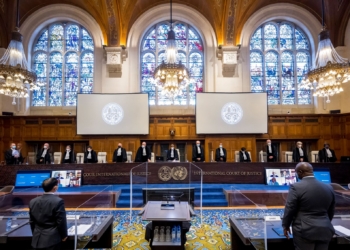 The International Court of Justice, which has its seat in The Hague, is the principal judicial organ of the United Nations. Photo credit: @CIJ_ICJ