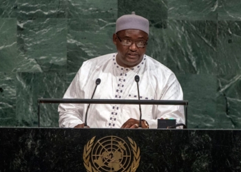 President Adama Barrow of The Gambia. Photo Credit: @news.un.org